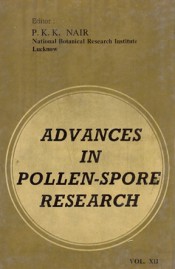Cover of Advances in Pollen Spore Research Vol.XII,
