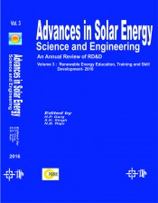 Cover of Advances in Solar Energy Science and Engineering  Volume-3 - Renewable Energy Education, Training and Skill Development